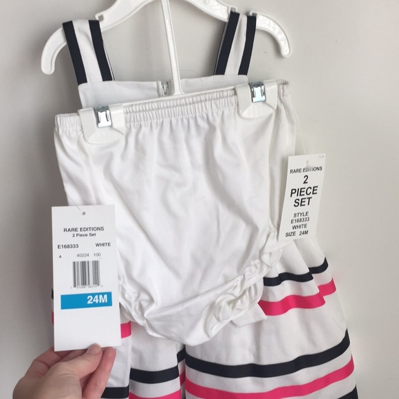 Rare Editions Dress and Panty set 24 months. NWT! - Picture 3 of 8